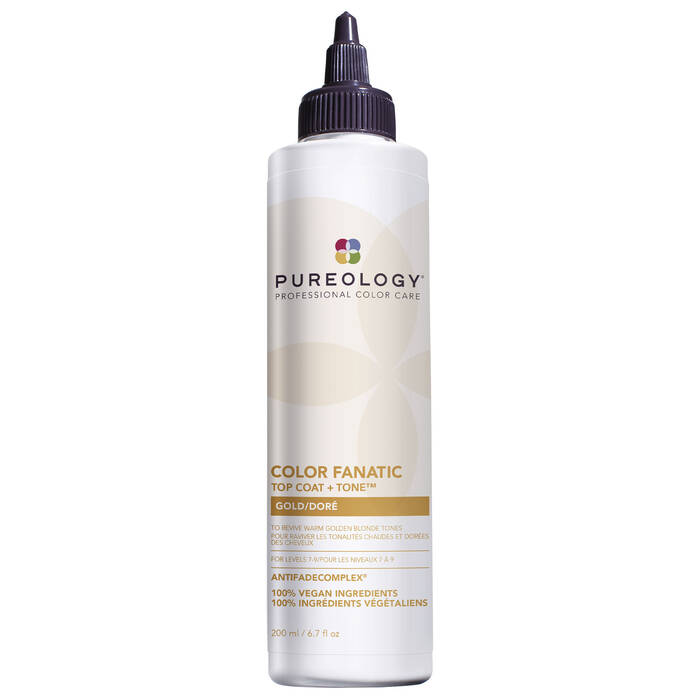 Color Fanatic Top Coat + Tone Gold
