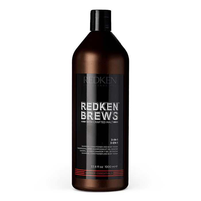 3 In 1 Shampoo, Conditioner, and Body Wash 33.8oz